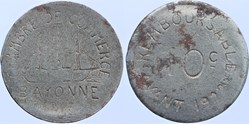 64 - Bayonne - 10 centimes