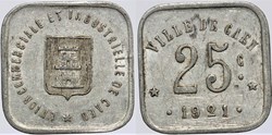 14 - Caen - 25 centimes