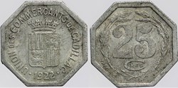 33 - Cadillac - 25 centimes