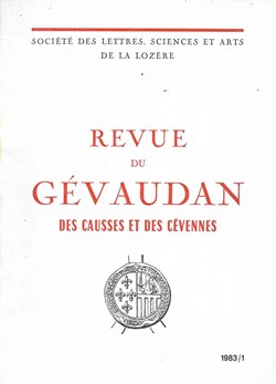 1983 - Revue du Gévaudan des Causses et des Cévennes