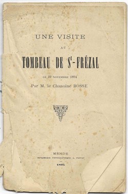 1895 - Une visite au tombeau de St Frézal