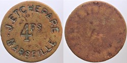 13 - Marseille - 4 francs