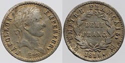 F-178 - Premier Empire - Demi franc, 1811 Marseille