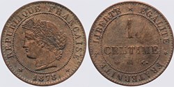 F-104 - Troisième République - Cérès - 1 c. - 1878 A