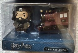 Décoration de Noël Train et Hagrid