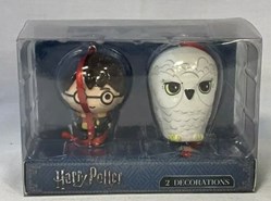 Décoration de Noël Harry et Hedwige