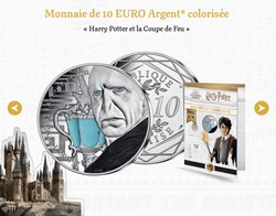 10€ Argent - Harry Potter et la coupe de feu