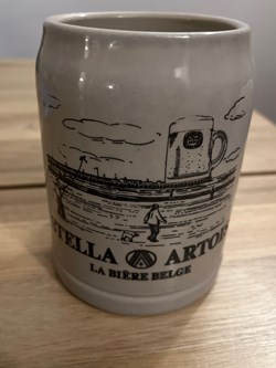 Chope grès Stella Artois