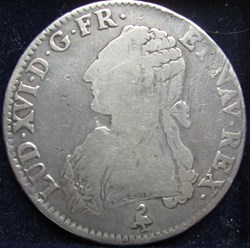 Ecu Louis XVI 1785 A Paris - 1er semestre
