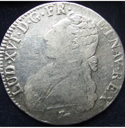 Ecu Louis XVI 1784 R Orléans