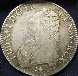 Ecu Louis XVI 1792 A Paris