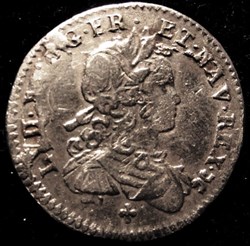 Louis XV - 1/6ème d'écu de France - 1721 - Grenoble - Flan réformé