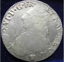 Ecu Louis XVI 1781 I Limoges
