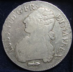 Ecu Louis XVI 1786 Q Perpignan