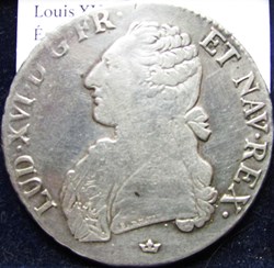 Ecu Louis XVI 1791 M Toulouse