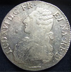 Ecu Louis XVI 1786 Vachette Pau