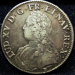Louis XV - Ecu aux branches d'olivier - 1730 - Rennes