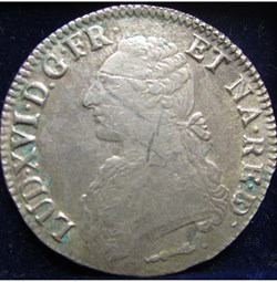 Ecu Louis XVI 1782 Vachette Pau