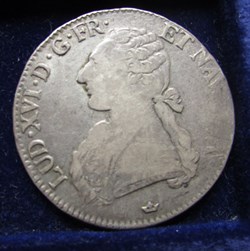 Ecu Louis XVI 1777 M Toulouse