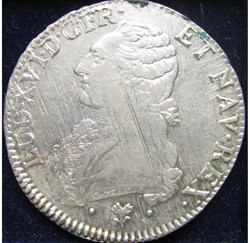 Ecu Louis XVI 1786 L Bayonne