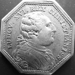 Jeton Louis XVI - GP744P - Bourse et agents de change