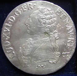 Ecu Louis XVI 1780 N Montpellier
