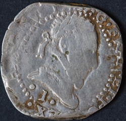 Henri III - 1/2 Franc au col plat - 1583 - Limoges
