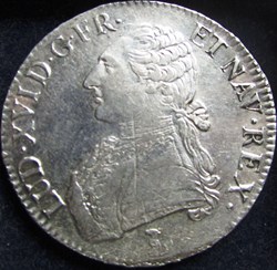 Ecu Louis XVI 1789 T Nantes