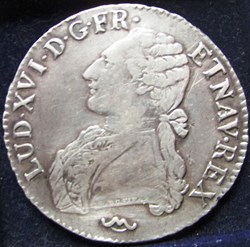 Ecu Louis XVI 1791 N Montpellier