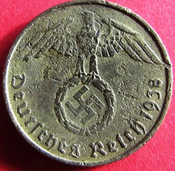 ALLEMAGNE - 5 Reichspfennig - 1938 - Berlin