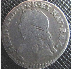 Louis XV - 1/20ème d'écu aux branches d'olivier - 1732 - Nantes
