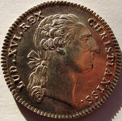 Jeton Louis XVI - GP714G - Notaires royaux de Chartres