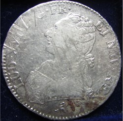 Ecu Louis XVI 1781 A Paris 1er semestre