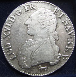 Ecu Louis XVI 1780 R Orléans