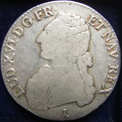Ecu Louis XVI 1782 T Nantes
