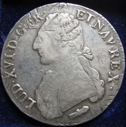 Ecu Louis XVI 1782 Q Perpignan