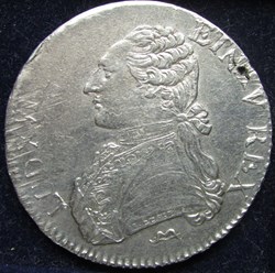 Ecu Louis XVI 1775 N Montpellier