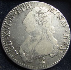 Ecu Louis XVI 1789 A Paris - 2ème semestre