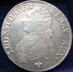 Ecu Louis XVI 1780 H La Rochelle