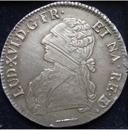 Ecu Louis XVI 1785 Vachette Pau
