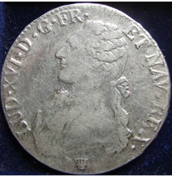 Ecu Louis XVI 1780 I Limoges