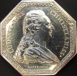 Jeton Louis XVI - GP740B - Chambre de commerce de Bordeaux