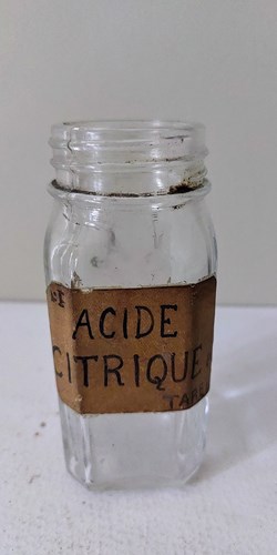 ACIDE CITRIQUE Flacon base carrée