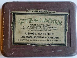 GYRALDOSE / Pour l'hygiène féminine - Ets Chatelain