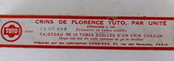 Crins de Florence fins TUTO - 10 tubes