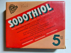 SODOTHIOL Ampoules de 5 cc / G. Tétard