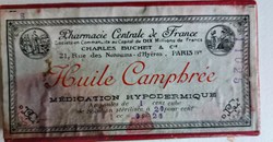 HUILE CAMPHRÉE ( Ampoules)