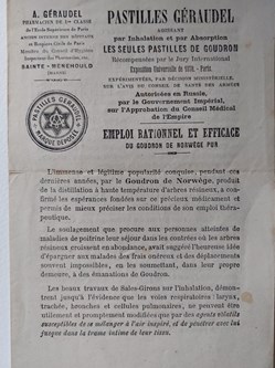 Pastilles GERAUDEL info produit