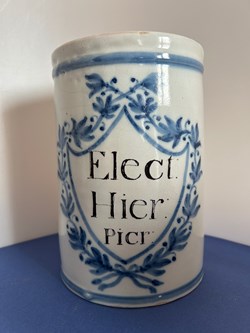 Pot de Pharmacie droit Elect. Hier : Picr.