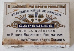 HUILE DE HARLEM / Capsules ( notice à lire !)